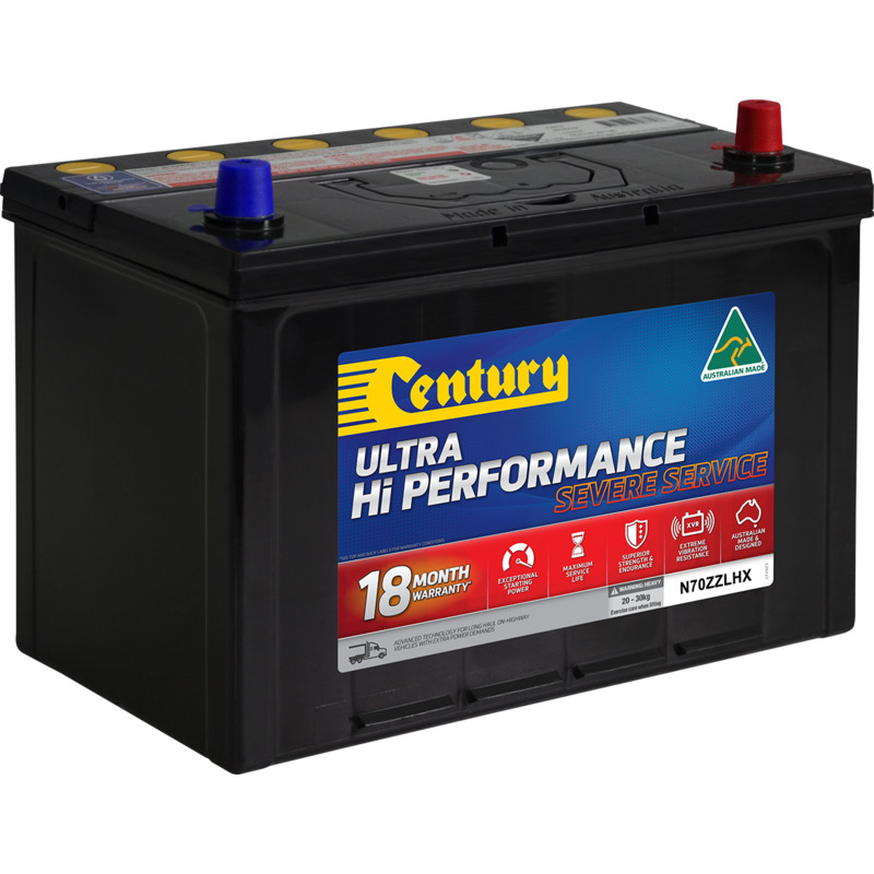 CENTURY N70ZZLHX Hi Performance 4WD & SUV Battery