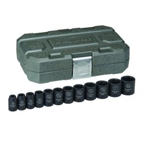 GEARWRENCH Socket Set Impact Sae 1/2" Drive 12Pc