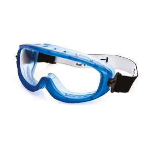 BOLLE Safety Glasses Atom Clear Lens Indirect Vents Top / Bottom