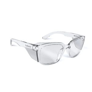 BOLLE STKS 410 Clear Safety Glasses (Crystal PC Temples/Frame)