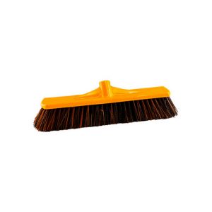 JOSCO Platform Broom Black & Tan 45Cm