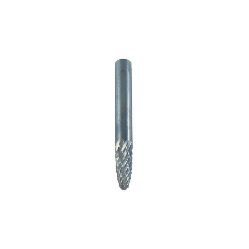 JOSCO Burr D-Cut 6.35mm x 15.88mm Ball Nosed Tree