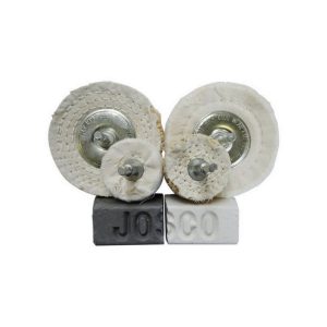 JOSCO Polishing Kit 50 & 100 6Pce 6.3 Hex Spindle