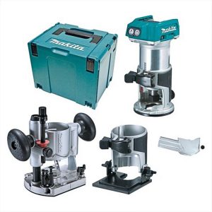 MAKITA 18V Brushless Laminate Trimmer Kit