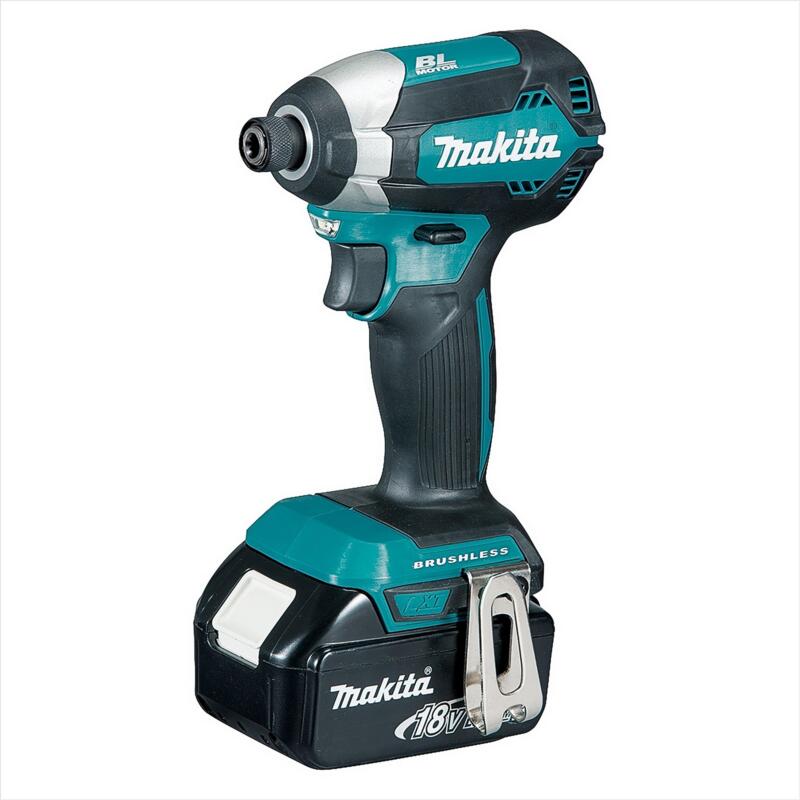 MAKITA 18V Compact Brushless Impact Driver Kit - Includes 2 X 3.0Ah Batteries, Rapid Charger & Carry Case
