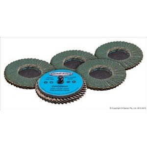 GEIGER 75mm Q/Lock Mini Flap Disc 80G (Pack of 5)