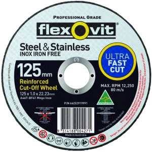FLEXOVIT 230X1.9X22.2mm A46T-Bf41 Mega Inox Cut-Off