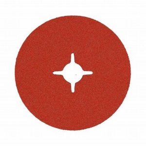 NORTON BlazeX Slotted Fibre Disc 125x22mm P50