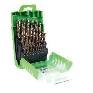 BRISTOL 25pc Bristol Metric M35 Cobalt Drill Set