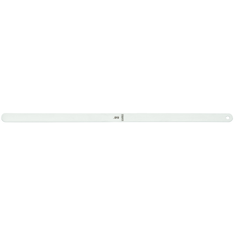 STARRETT Thickness Gauge Stock .019In 12In Length