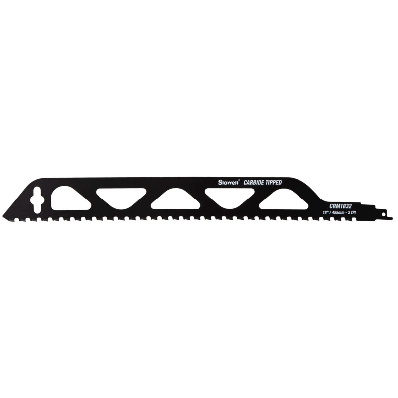 STARRETT 32 Tooth Cement Carbide Recip Blade 454mm