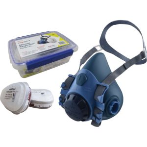 MAXIGUARD Half Mask Silicone Painters Kit With A1P2 Cartridges (S)