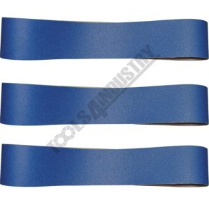 TOOLS 4 INDUSTRY Beltlinish 1220X100Mm 80G Pkt3 48" X 4" Zirconia