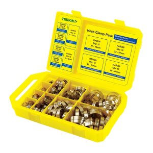TRIDON 150pc Workshop Clamp Pack (All Stainless Steel)