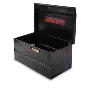 WEATHER GUARD Chest, Aluminium, Armor Tuf Black, 900MM (195L)