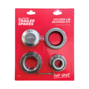 ALL STATES TRAILER SPARES LM Bearing Kit Includes Seal, Cap & Split Pin