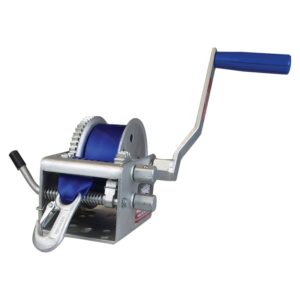 ALL STATE TRAILER SPARES Winch 10:1/5:1/1:1 Strap Snap Hk 1000kg