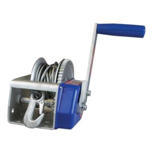 ALL STATE TRAILER SPARES Winch 10:1 Braked Cable Snap Hook 500kg