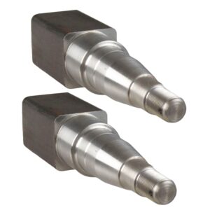 ALL STATE TRAILER SPARES Stub Axles 45mm Square 10 Inch SLM