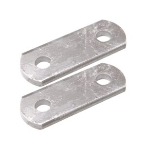 ALL STATE TRAILER SPARES Shackle Plate 1/2 Inch Gal x2