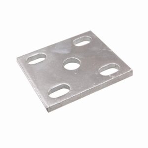 ALL STATE TRAILER SPARES Fish Plate 8mm 1/2In Slotted Gal