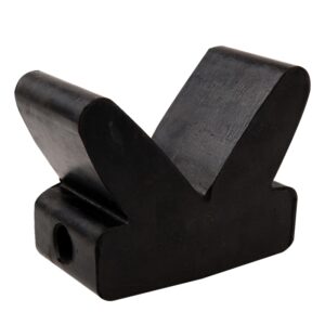 ALL STATE TRAILER SPARES V Block Black 4In 17mm Bore