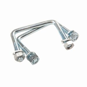 ALL STATE TRAILER SPARES Jocket Wheel U Bolt 100x80mm x2