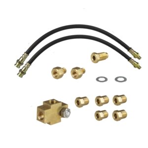 ALL STATE TRAILER SPARES Hydraulic Brake Fit Kit 3/16 Inch Singl