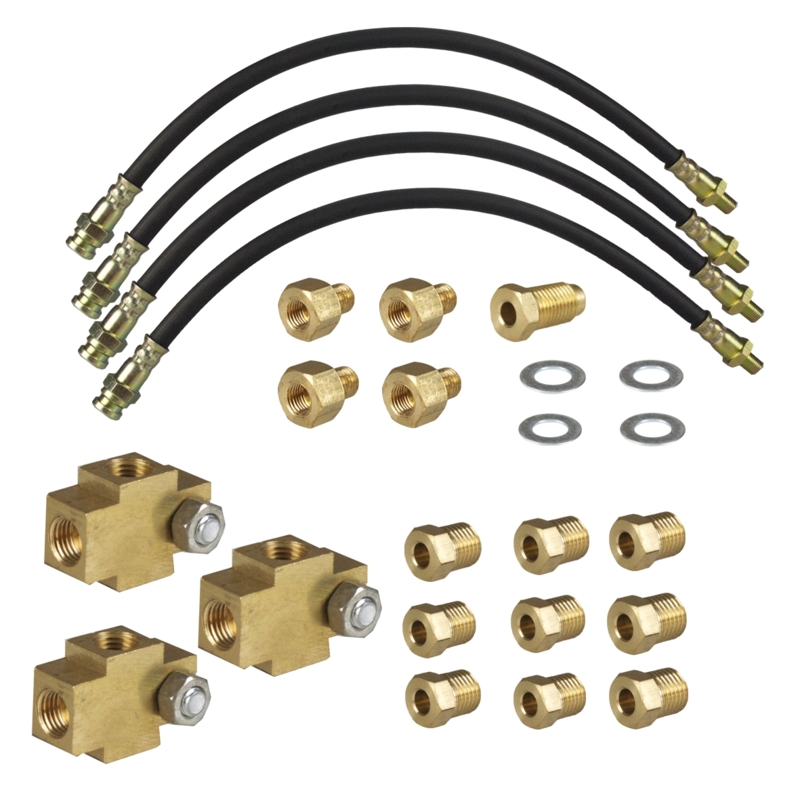 ALL STATE TRAILER SPARES Hydraulic Brake Fit Kit 3/16 Inch Tande