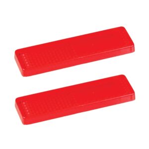 ALL STATE TRAILER SPARES Reflector Red Stick On 70x20mm