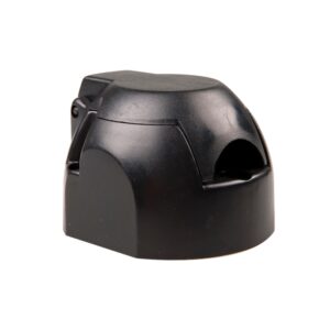 ALL STATE TRAILER SPARES Trailer Socket 7 Pin Plastic Lrg Round
