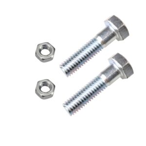ALL STATE TRAILER SPARES 1/2 Inchx2 Inch Bsw Bolt W Nut x 2