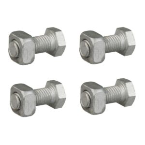 ALL STATE TRAILER SPARES 1/2 Inch Nyloc Nut Zp Hex Bsw