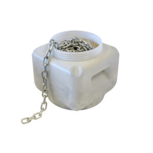 AUSTLIFT Chain Regular Link Galvanised Pail, 25Kg, 10mm x 12.5m