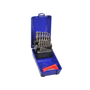 BORDO Delta Point Bright Finish HSS Drill 1-13mm 25pc Set