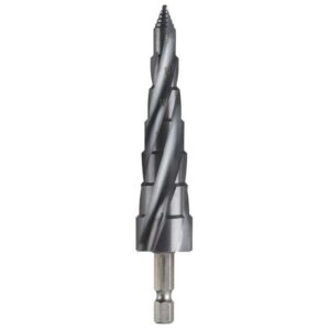 BORDO 1/4'' Step Tip Drill 10mm Deep Cut