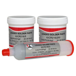 CHEMTOOLS Solder Paste Sn62/Pb36/Ag2 No Clean 500G Jar