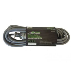 TYPHOON 10m Extension Lead 15 Amp Lead, 10 Amp Plug