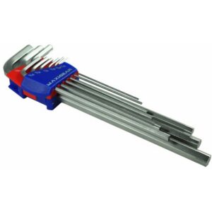 PRECISION SPECI Key Hex & Extractor Sae 9 Piece Set Maxigear