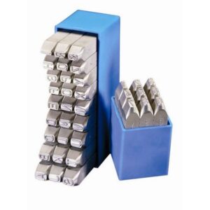 PRECISION SPECI Stamps Letter 27 Piece Set Gravurem Sr 10mm