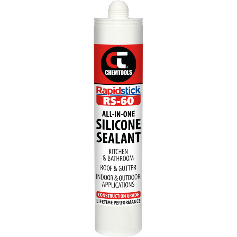 RAPIDSTICK™ RS-60 All-In-One Silicone Sealant, 300g (Silver) - Image 3