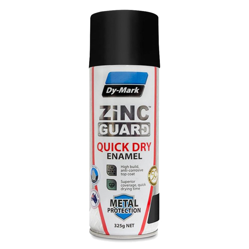DY-MARK Zinc Guard Quick Dry Enamel Black Satin - Image 3