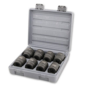 TYPHOON 8 Piece 3/4” Drive Standard Impact CrMo Socket SetMetric 24-46mm