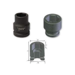 TYPHOON 1/2" Dr Std Impact Socket 8Mm