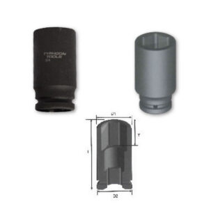 TYPHOON 3/4" Drive Deep Imact Socket 17mm