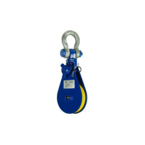 AUSTLIFT Snatch Block with Shackle Head Yoke  4T/4.5inch Sheave