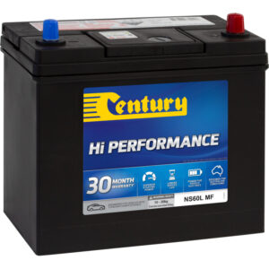 CENTURY NS60L MF  Hi Performance Conventional Car Battery