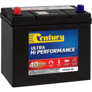 CENTURY NS60SX MF  Hi Performance Conventional Car Battery