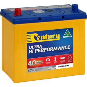 CENTURY NS60SX MF  Hi Performance Conventional Car Battery