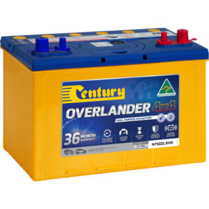 CENTURY N70ZZLXHD  Hi Performance 4WD & SUV Battery